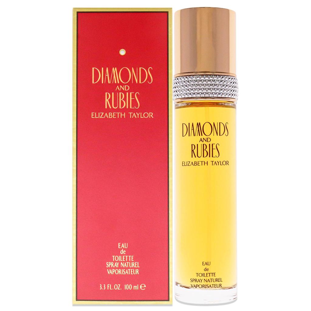 Elizabeth Taylor Diamonds and Rubies by  for Women - 3.3 oz EDT Spray