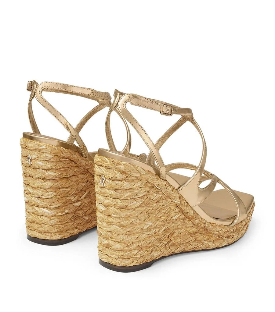 Jimmy Choo Ayla 110 Wedge Sandals 3