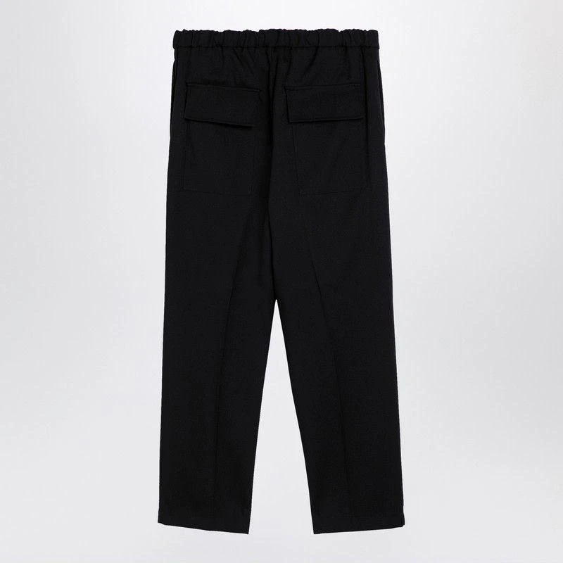 JIL SANDER POLYESTER TROUSERS 2