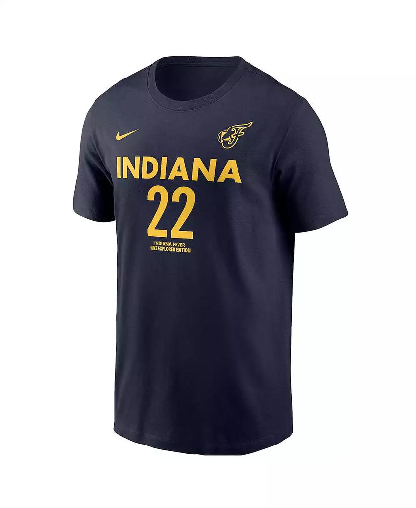 NIKE Men's and Women's Caitlin Clark Navy Indiana Fever 2024 WNBA Draft Explorer Edition Player Name Number T-Shirt