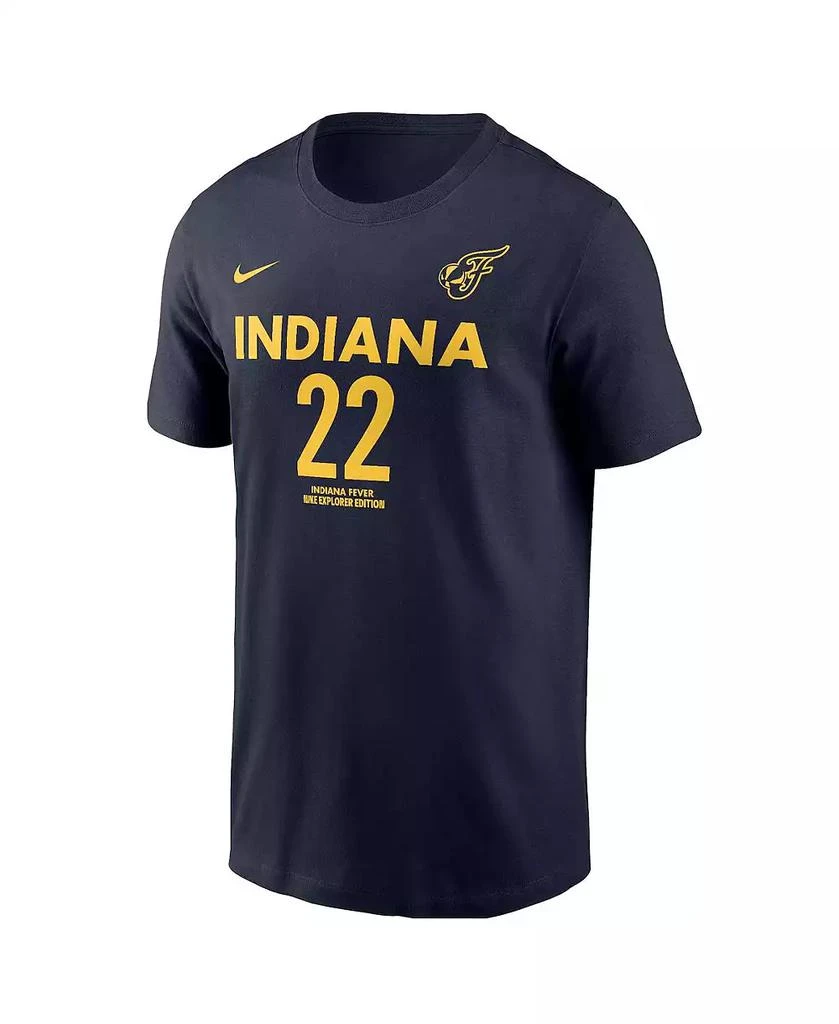 NIKE Men's and Women's Caitlin Clark Navy Indiana Fever 2024 WNBA Draft Explorer Edition Player Name Number T-Shirt 2