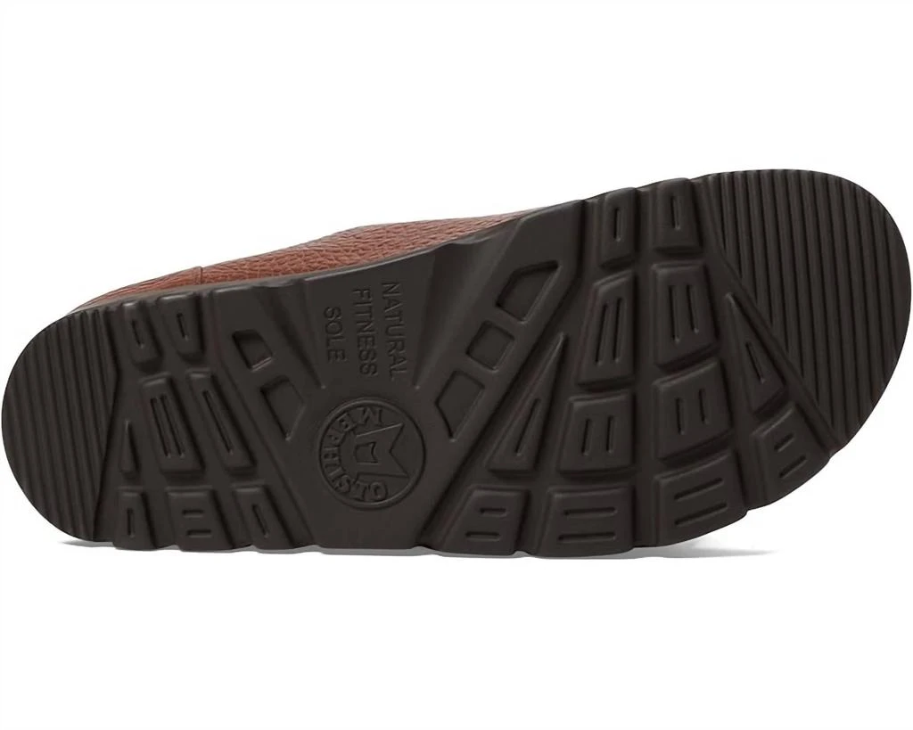 Mephisto Men's Zonder Sandals In Tan Grain Leather 5