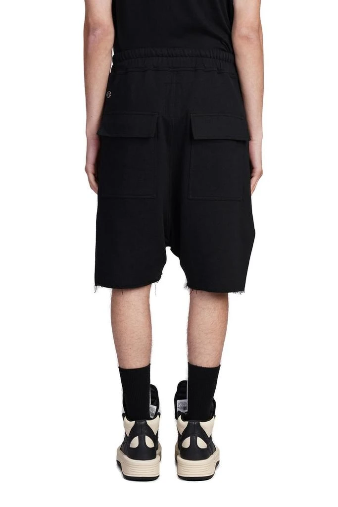 Rick Owens Rick Owens X Champion Logo Embroidered Drawstring Shorts 2