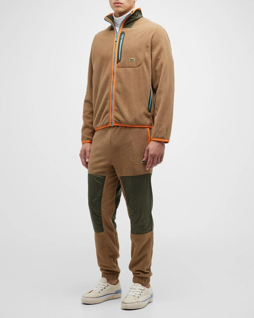 Lacoste Men's Full-Zip Fleece Sweatshirt 3
