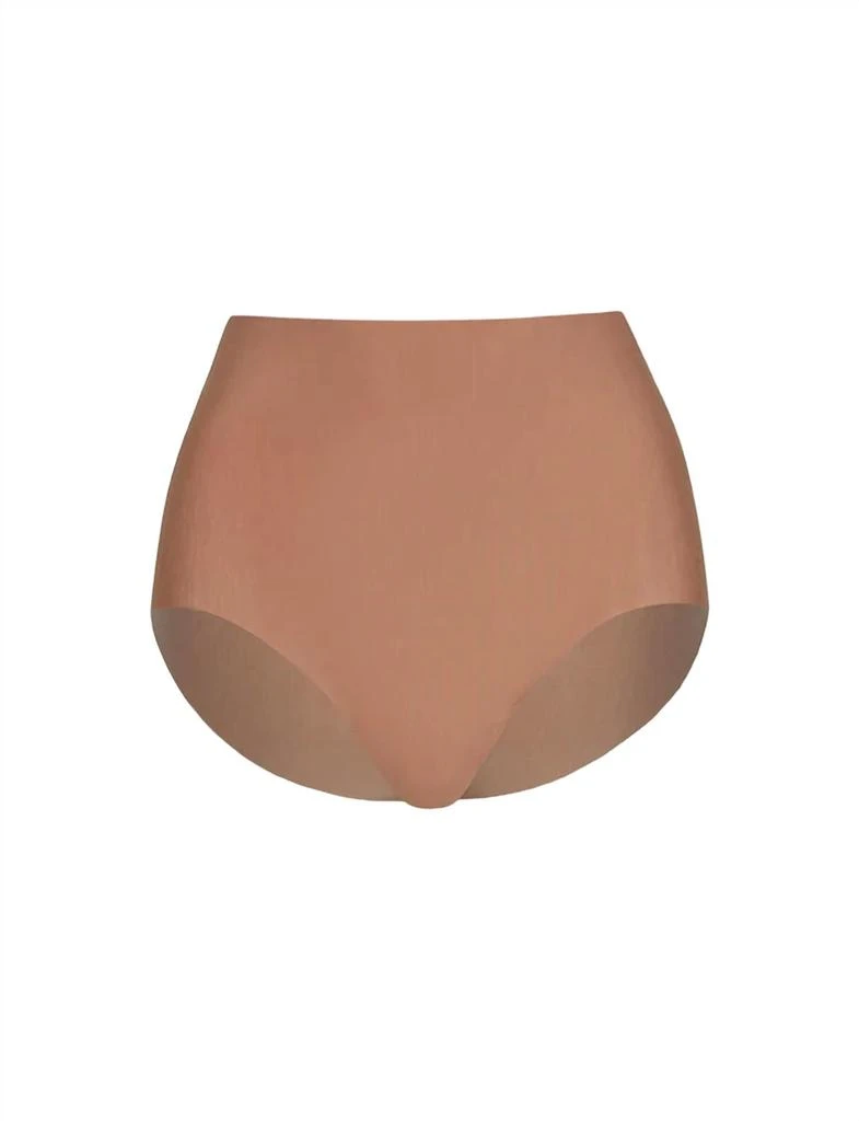 Commando Butter High Rise Panty In Toffee 3