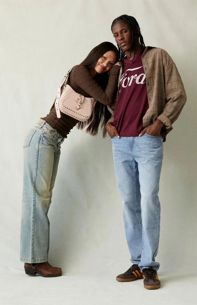 PacSun Cade Straight Jeans Medium Indigo 5