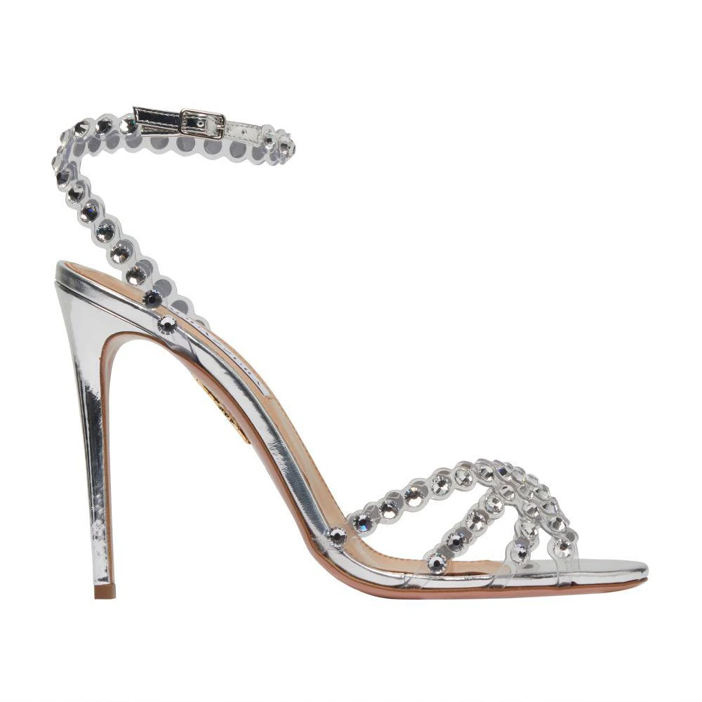 Aquazzura Tequila Plexi 105 sandals 10