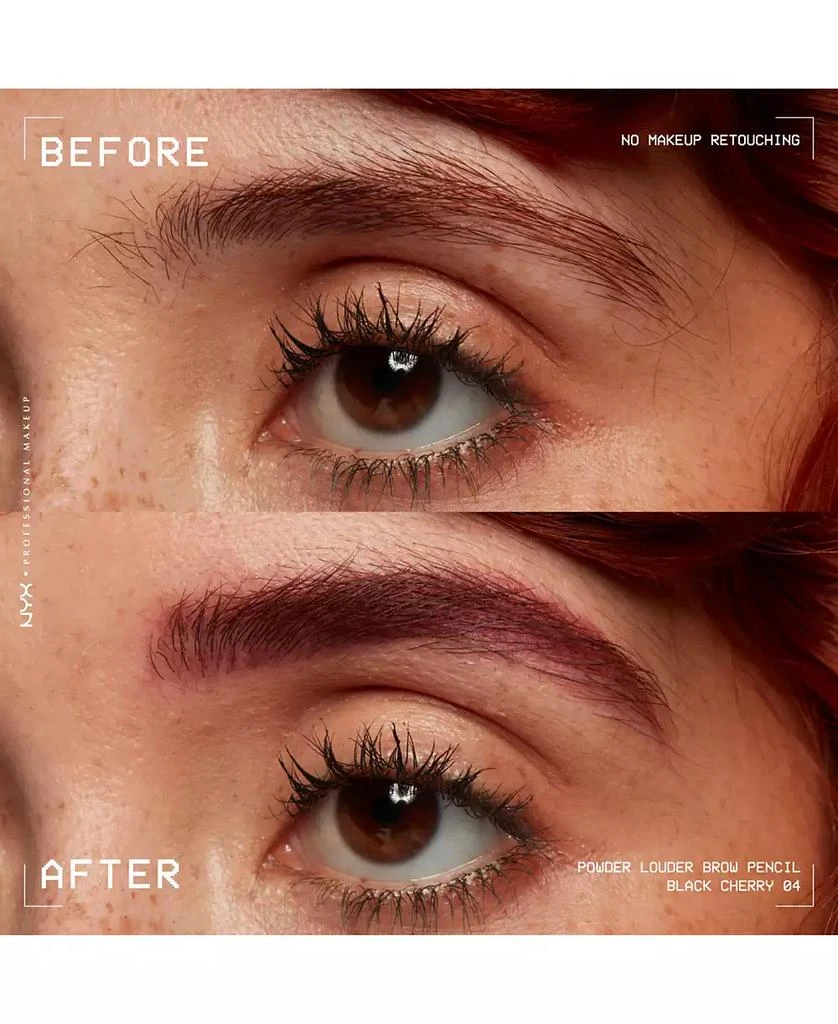 NYX Professional Makeup Powder Louder Brow Pencil 3