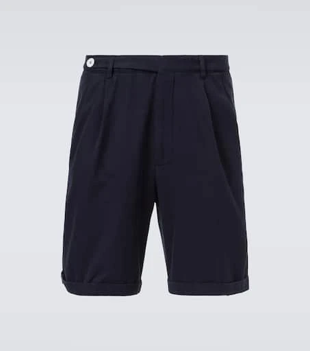 Brunello Cucinelli Cotton gabardine Bermuda shorts 1
