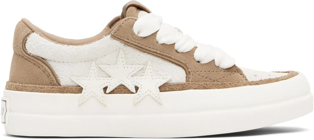 AMIRI Beige Sunset Skate Sneakers 1