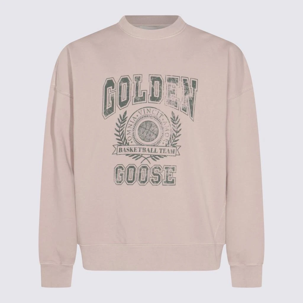 Golden Goose Golden Goose Pink Cotton Sweatshirt 1