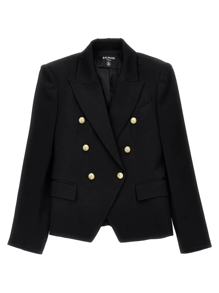 Balmain Balmain Kids Double-Breasted Tailored Blazer 1