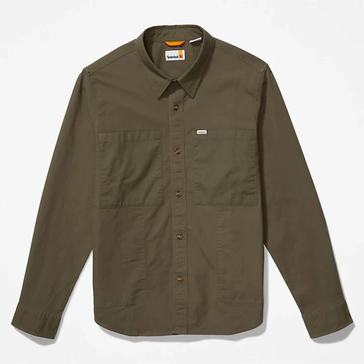 Timberland Outdoor Heritage Overshirt for Men in Dark Green 6