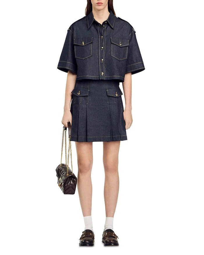 Sandro Officer Skirt 2