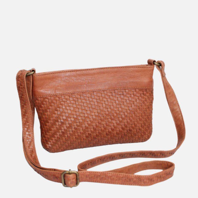 Amsterdam Heritage Bartels | Hand-Woven Leather Mini Crossbody Bag ONE SIZE