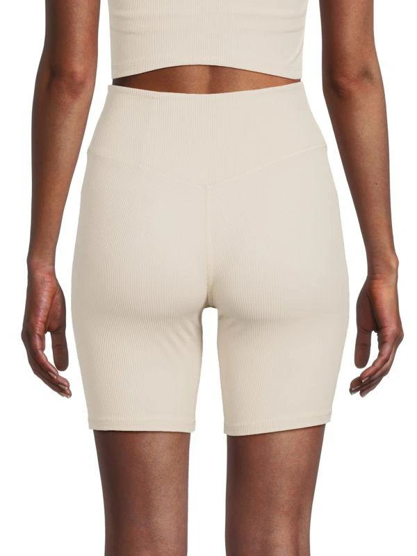 Sage Collective Ribbed Biker Shorts 2