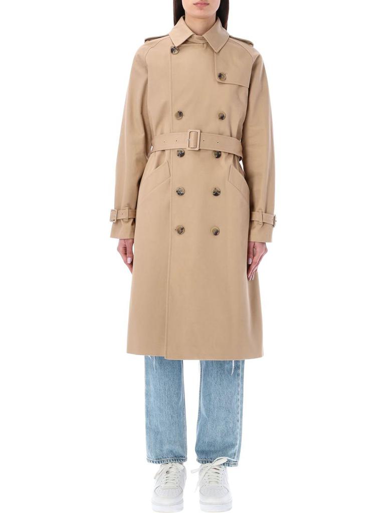 Sacai Sacai Double Breasted Trench Coat - Coats - Free