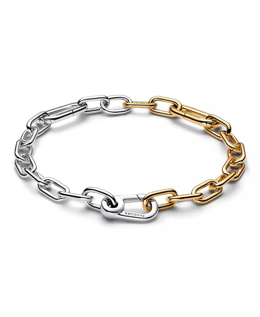 PANDORA Two Tone Link Chain Bracelet 2