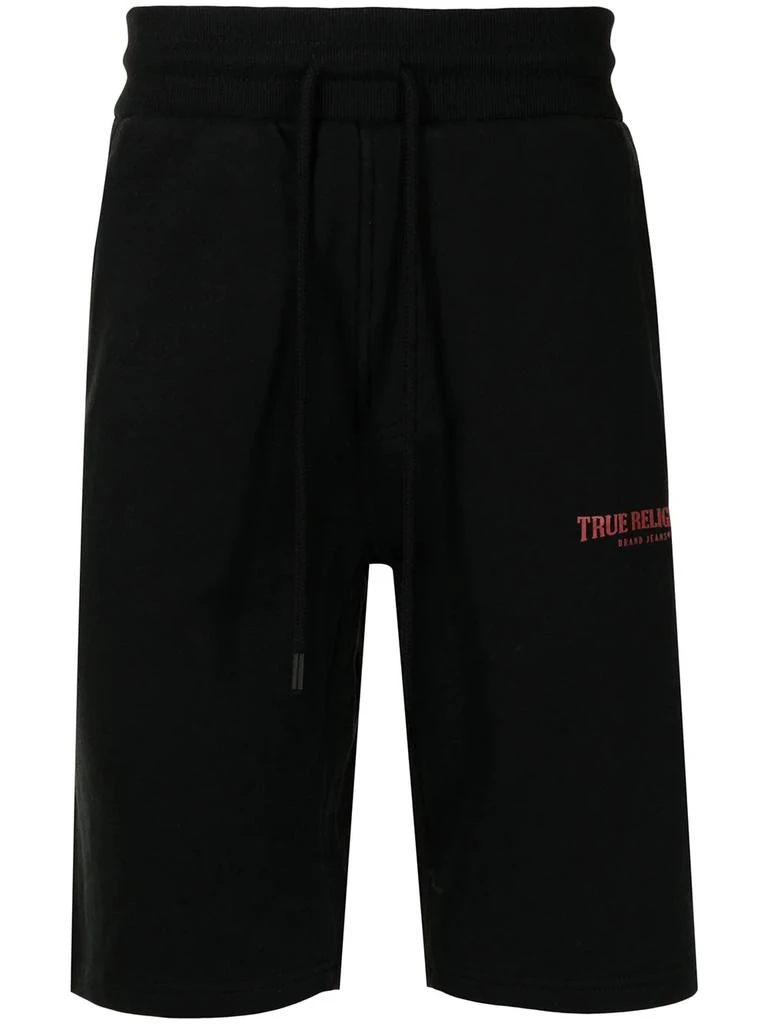True Religion logo-print track shorts - men 1
