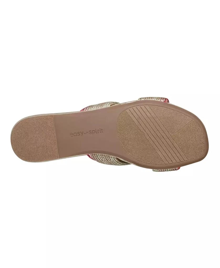Easy Spirit Women's Calera Flat Slip-On Sandals 5