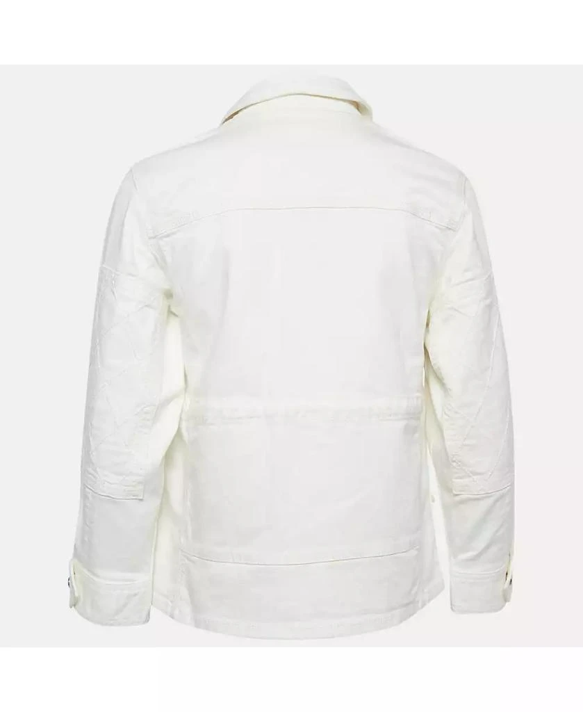 Pre-Owned Zadig 
Voltaire Women
s White Denim Button Front Kimi Jacket 2