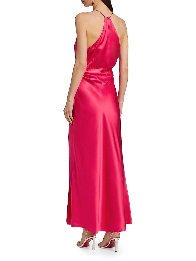 Asymmetrical Halter Silk Maxi Dress  On Sale Now with Up to 51% Off |  Discover Exclusive Deals & Savings at BeyondStyle  Authentic The Sei  Women's|sleeveless|women's|8|halter|women's apparel|column gown|women-owned  or founded|dresses|aapi-owned or