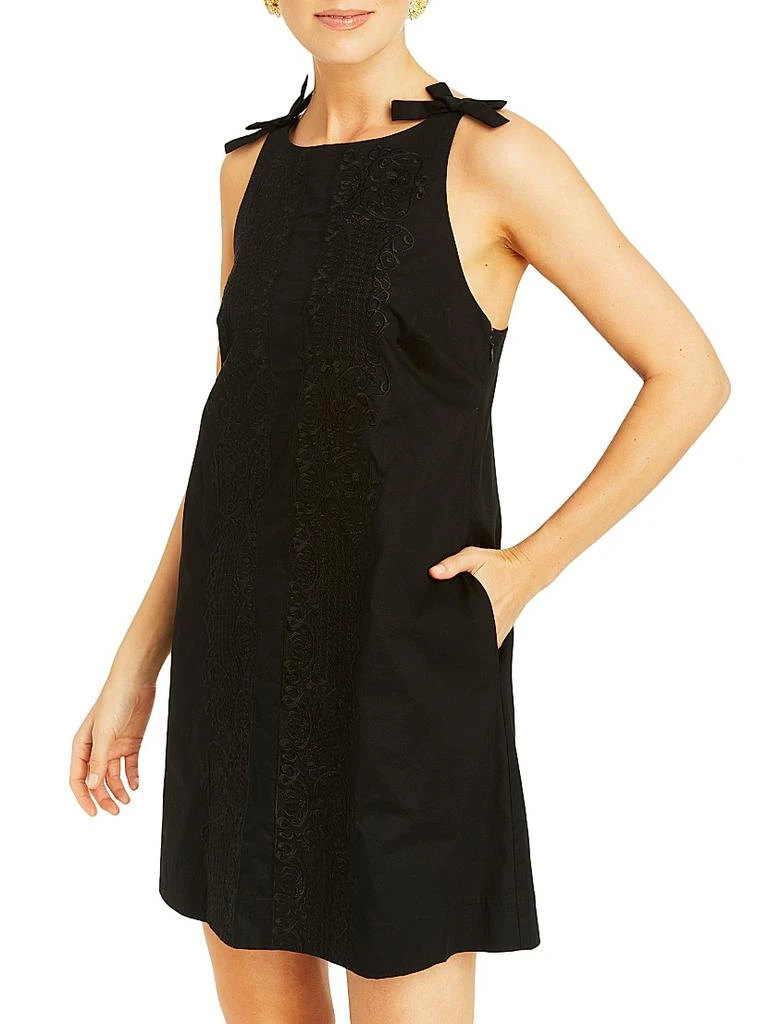 Mestiza New York Payton Embroidered A-Line Sleeveless Minidress 3