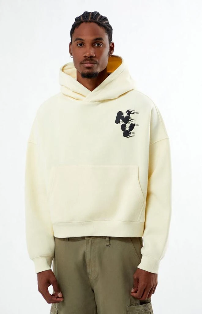 PacSun Fiery NY Cropped Hoodie 1