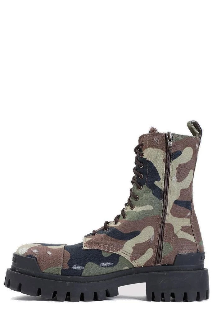 Balenciaga Balenciaga Camo Lace-Up Boots 2