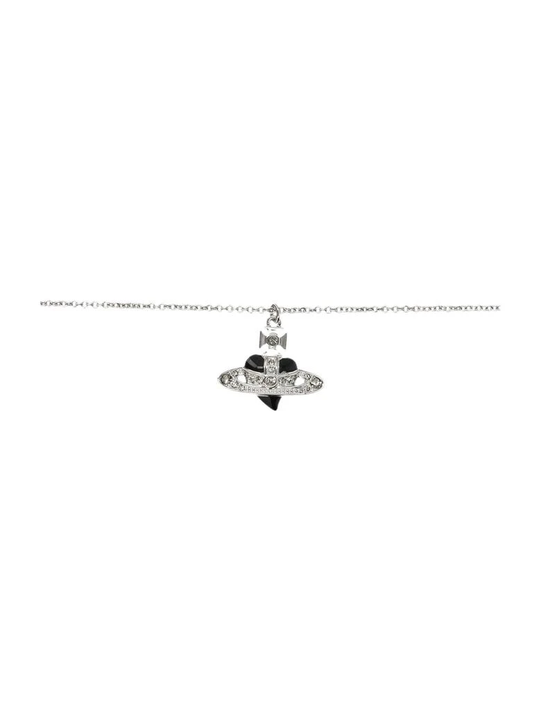 Vivienne Westwood New Diamante Heart Pendant 2