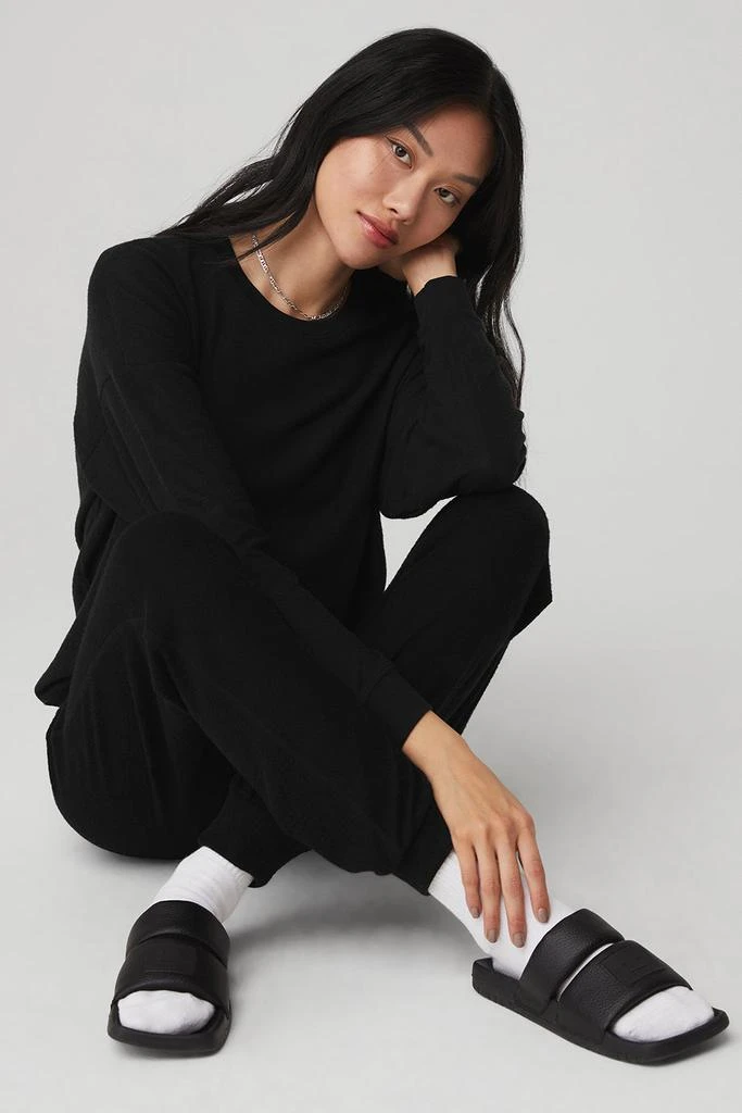 Alo Yoga Soho Pullover - Black 6