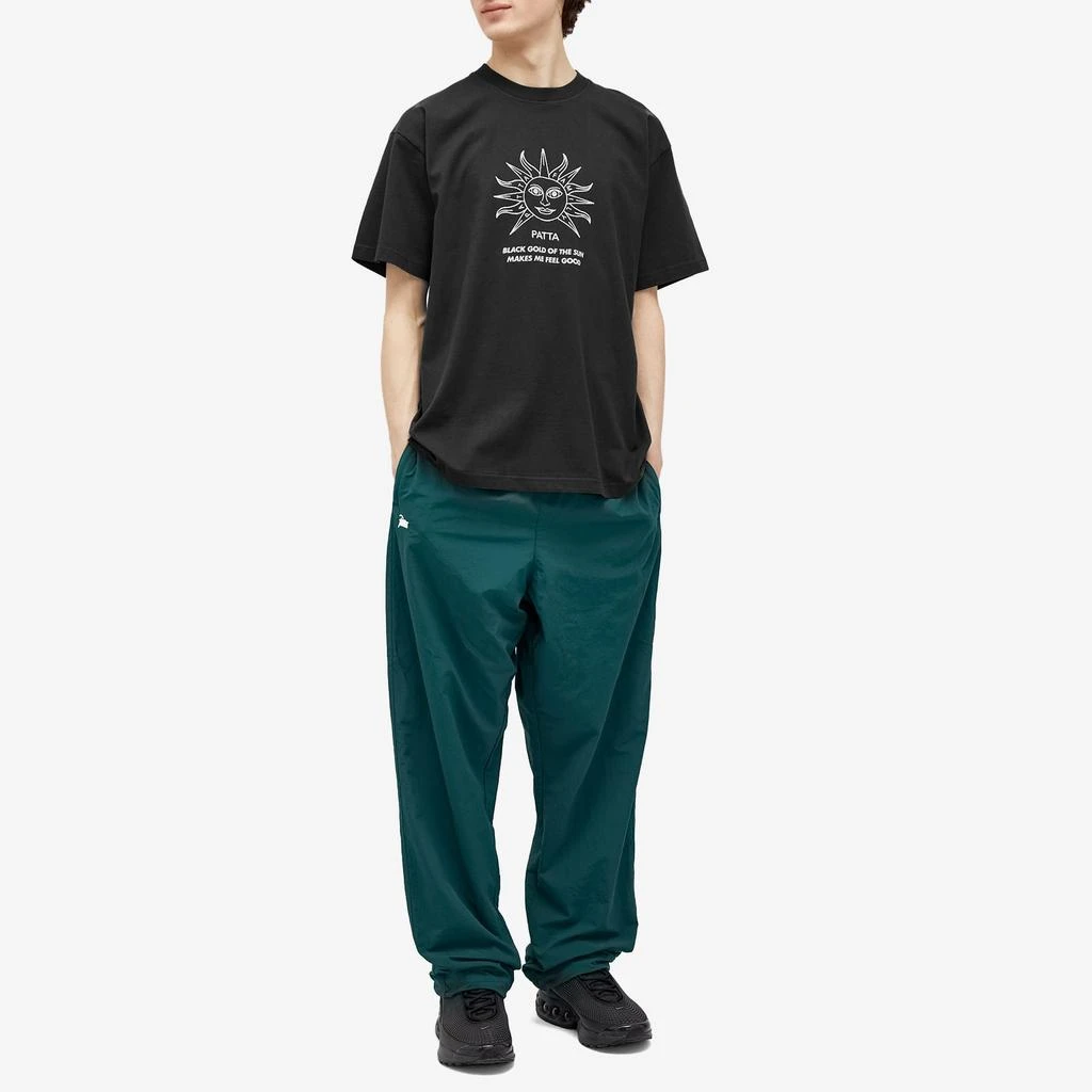 Patta Patta Black Gold Sun T-Shirt 4