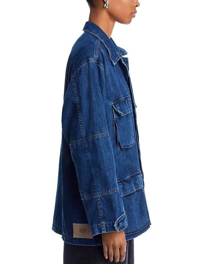 NSF Clothing Romeo Oversized Denim Shirt 4