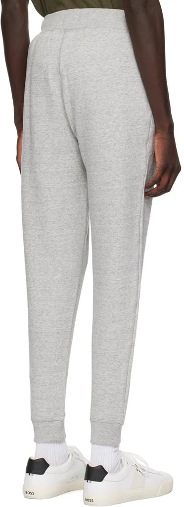 BOSS Gray Embroidered Sweatpants 3