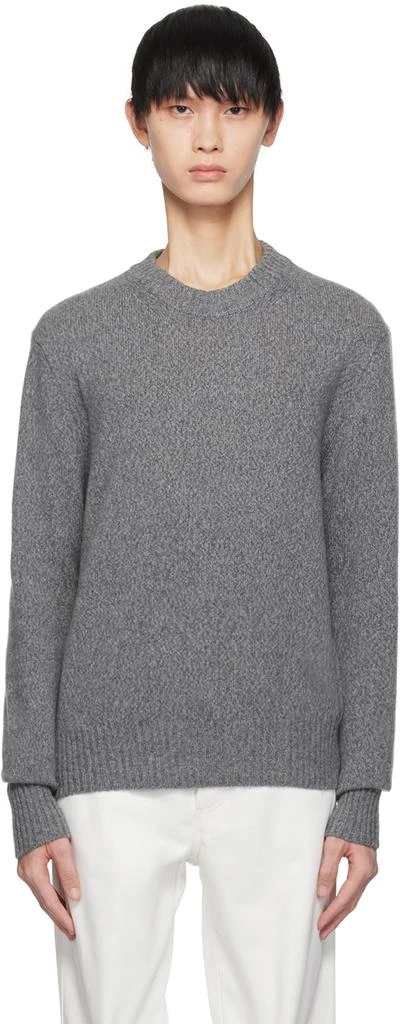 AMI Gray Ami de Cœur Sweater 1