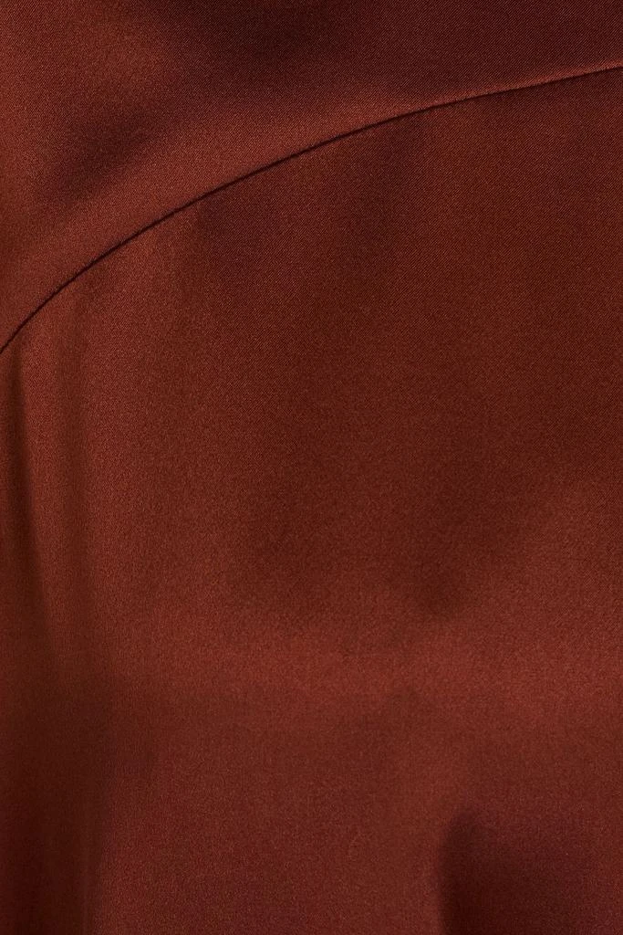 Joseph Dauphine belted silk-satin midi dress 4