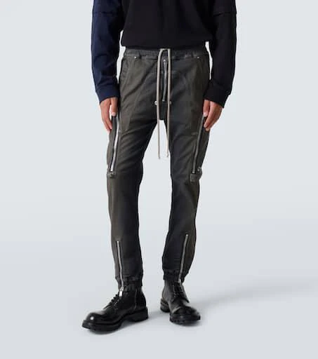 Rick Owens Bauhaus cotton-blend cargo pants 3