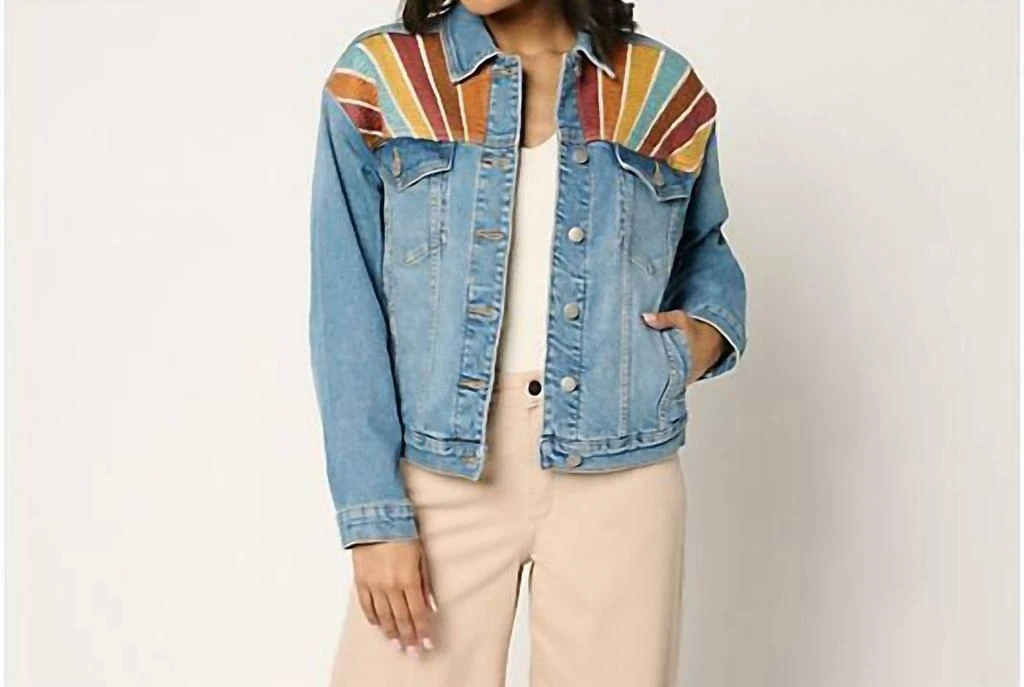 DRIFTWOOD Driftwood - Relaxed Novelty Denim Jacket