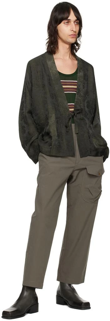 Uma Wang Green Jester Jacket 4