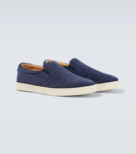 Brunello Cucinelli Suede slip-on sneakers 5
