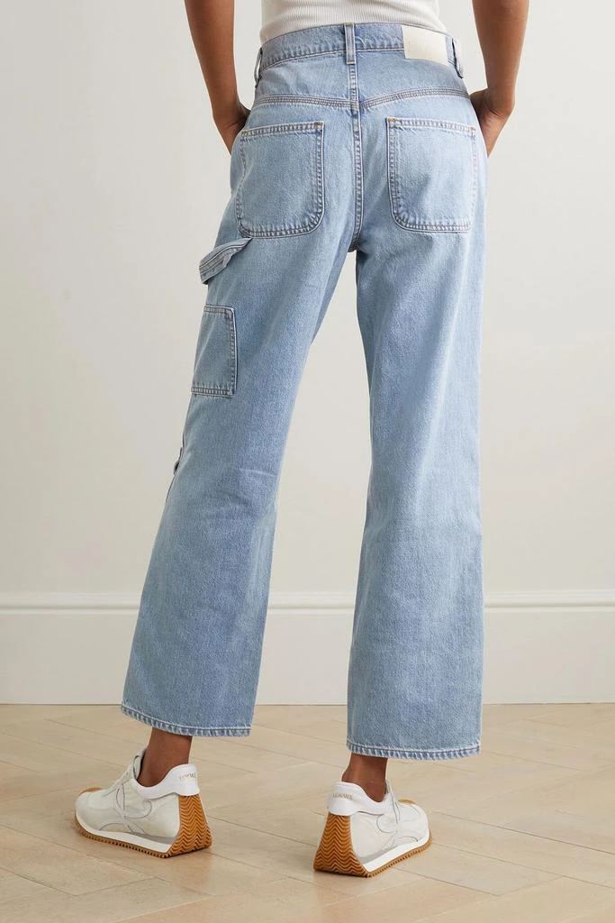 GRLFRND Milla cropped high-rise straight-leg jeans 3