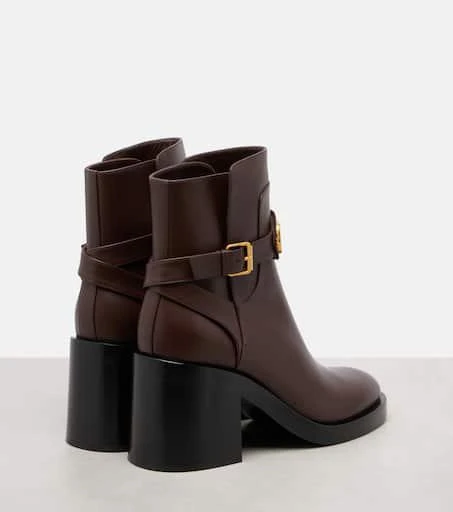 Valentino VLogo 70 leather ankle boots 2