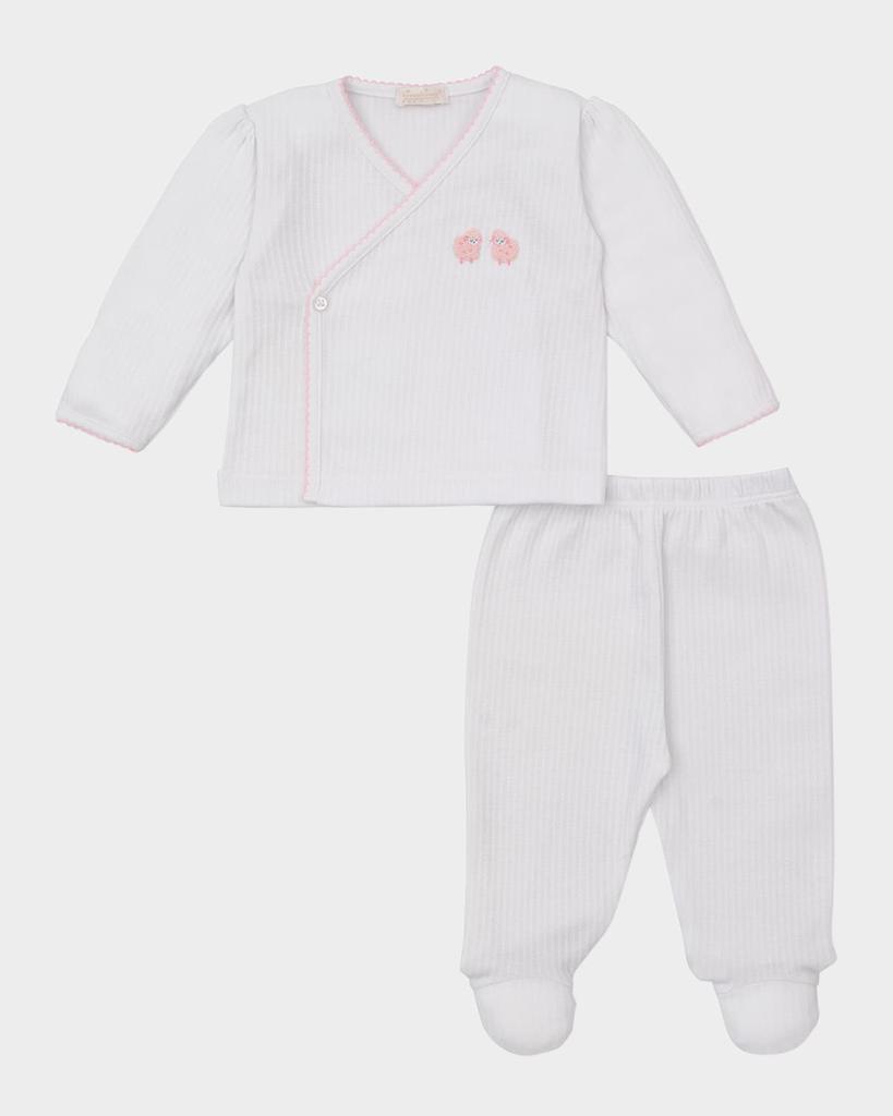 Kissy Kissy Girl's Premier Baa Baa Baby Sheep Two-Piece Set, Size Newborn-6M