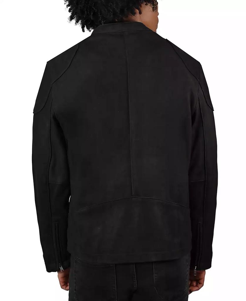 Frye Men's Café Racer Leather Jacket