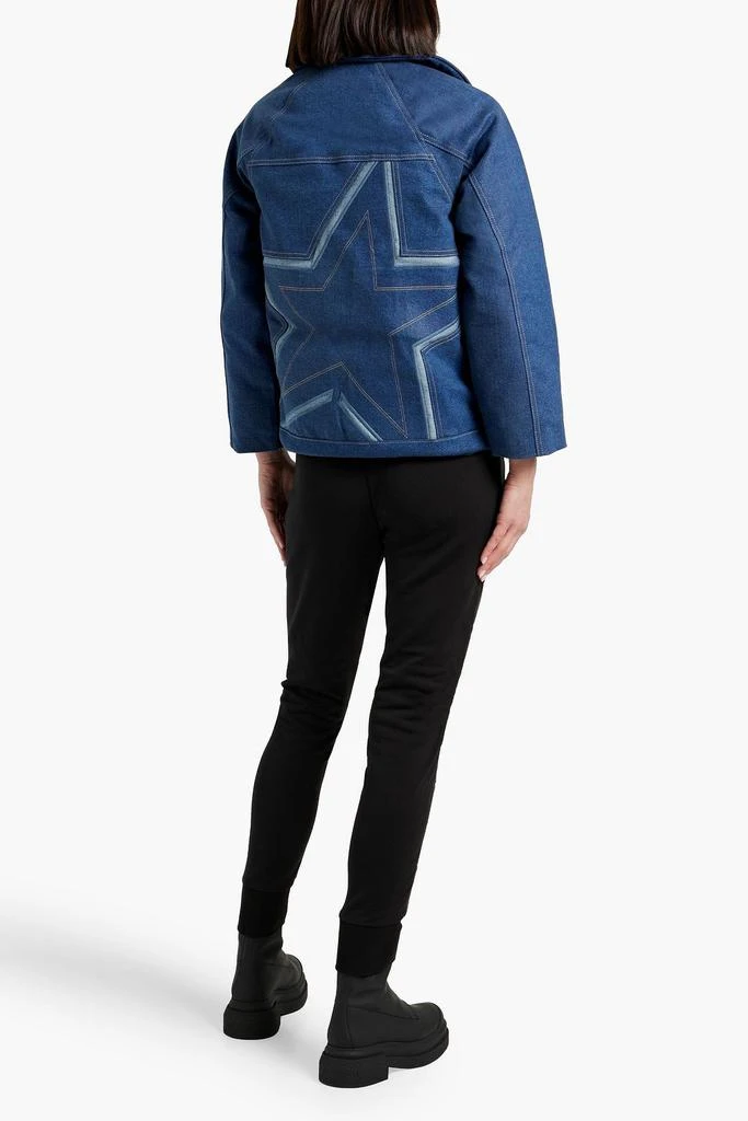 PERFECT MOMENT Corentine embroidered denim ski jacket 3