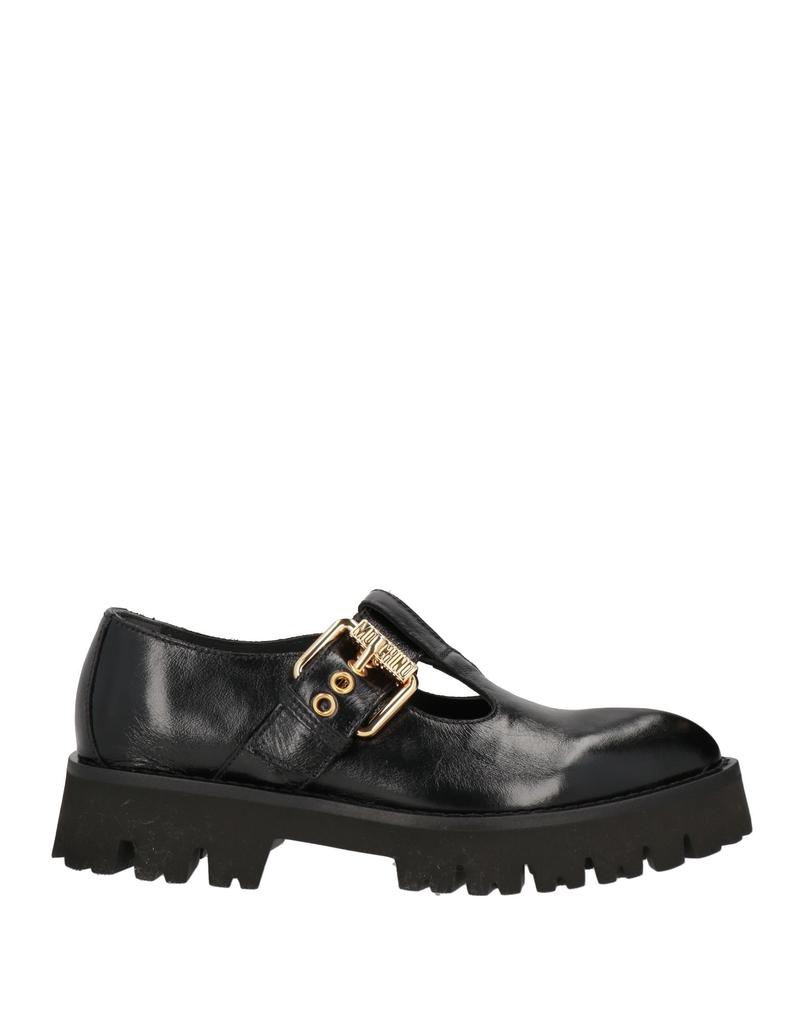 Moschino Polished Calfskin Loafers - Shoes - Compare Prices