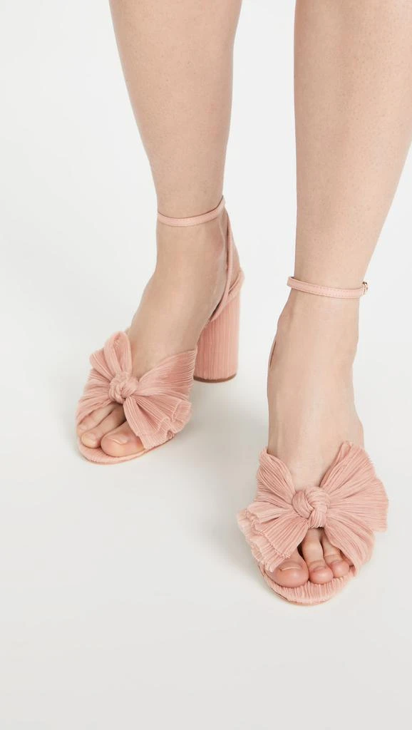 Loeffler Randall Camellia Pleated Bow Heel with Ankle Strap 2