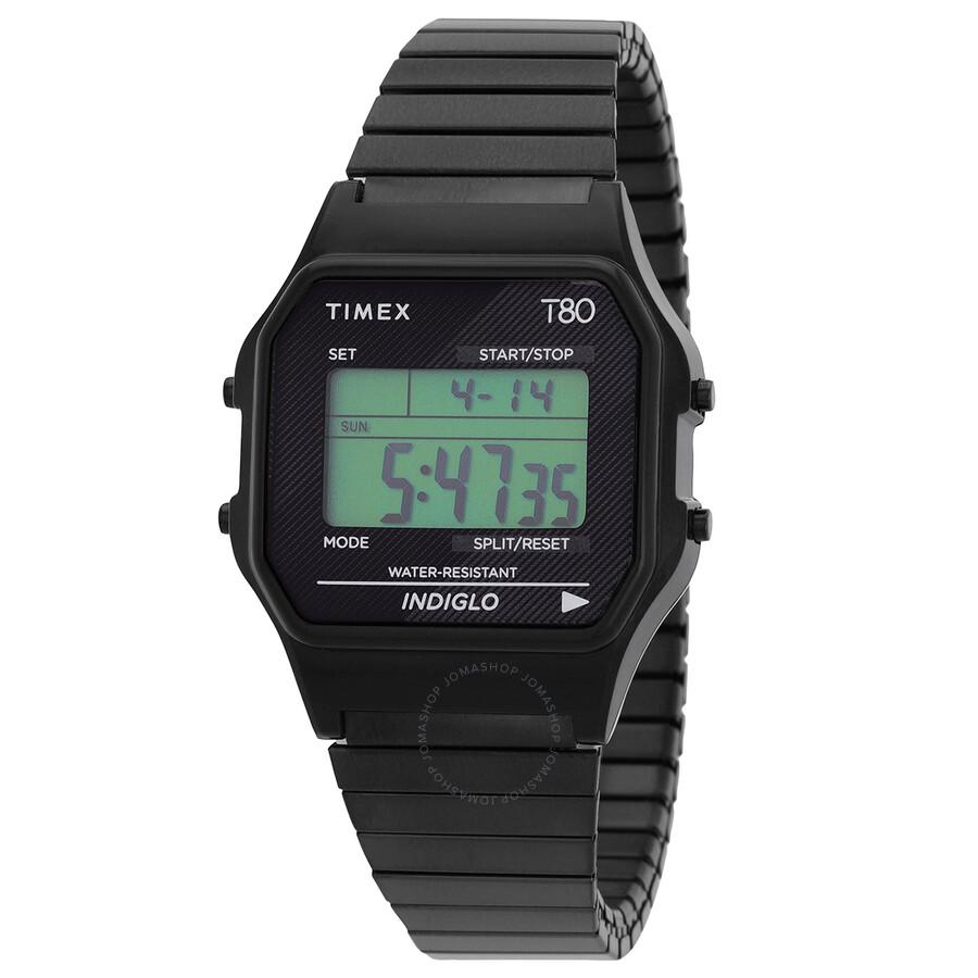 Timex 80 Alarm Quartz Digital Expansion Band Unisex Watch TW2R67000