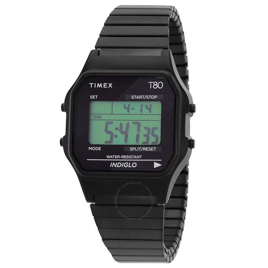 Timex 80 Alarm Quartz Digital Expansion Band Unisex Watch TW2R67000 1