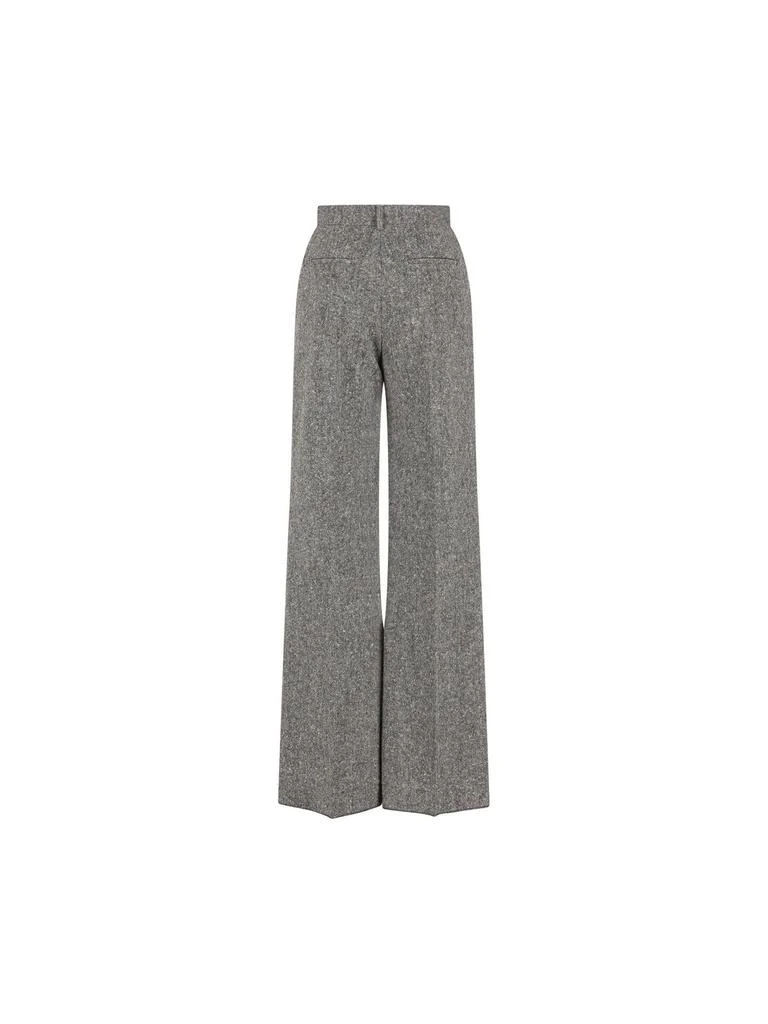 Valentino Valentino Pleat Detailed Wide Leg Trousers 2